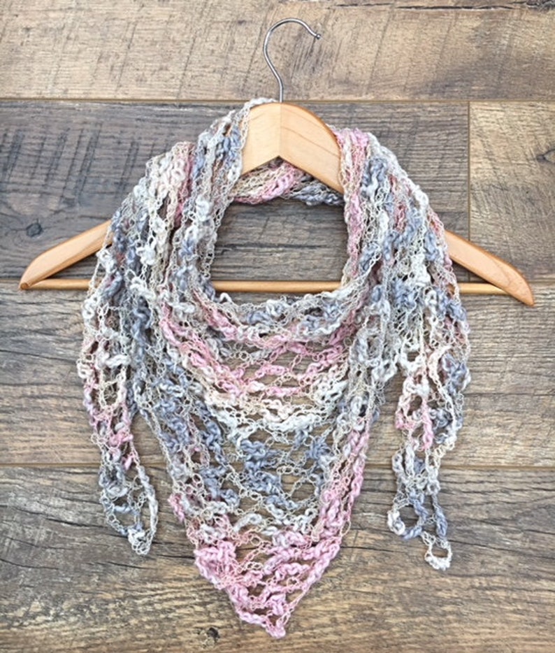 Crochet Pattern V Shaped Scarf / Shawl Etsy