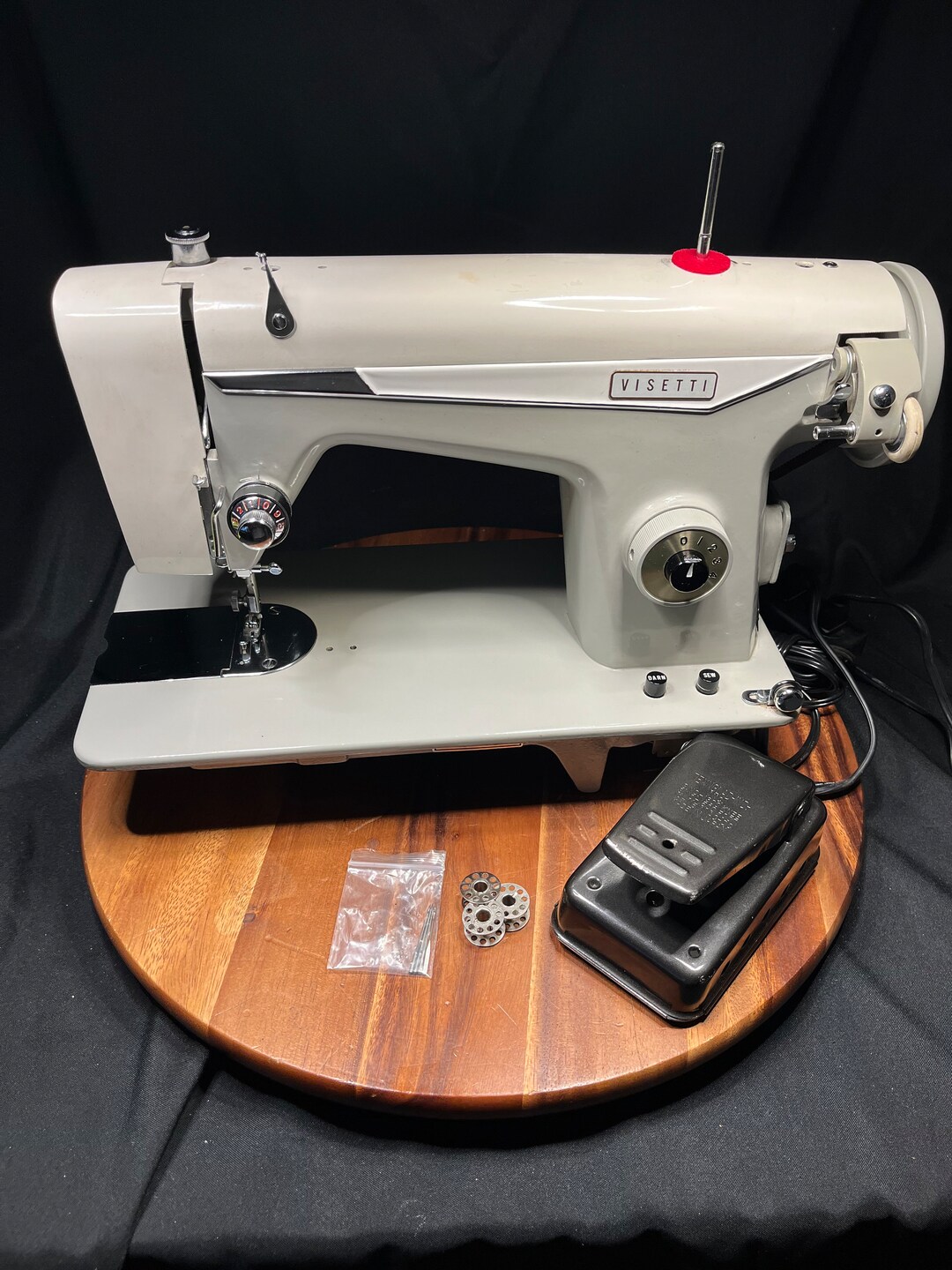 Vintage Visetti Sewing Machine Etsy
