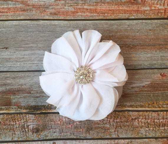 White Flower First Communion Hair Clip1st Communion Hair ClipBaptism Hair ClipChristening Hair ClipWedding Hair ClipHair Piece