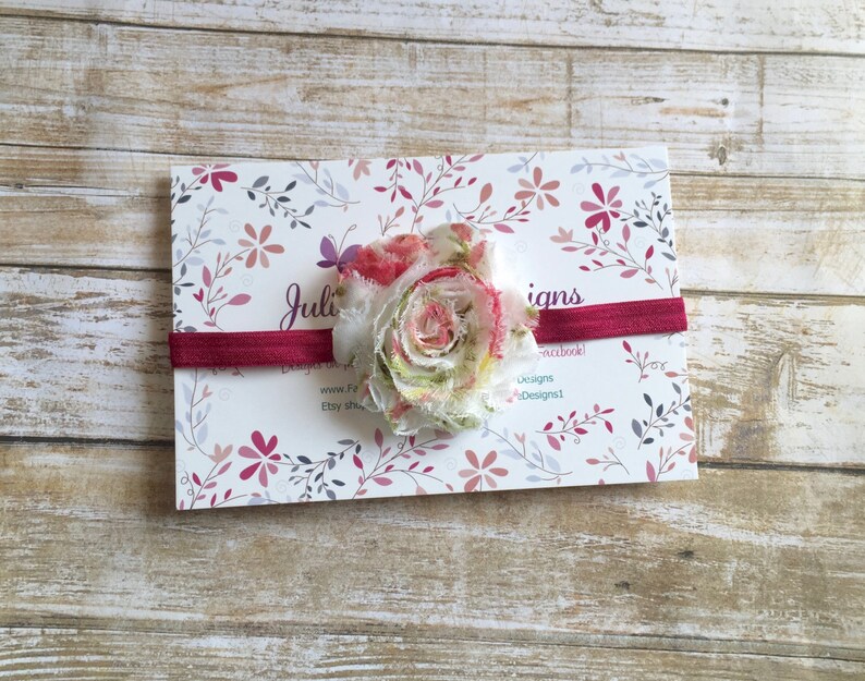 Fall Baby HeadbandFall HeadbandRosette HeadbandBaby HeadbandVintage BabyNewborn HeadbandBaby Girl HeadbandNewborn Photo PropBaby