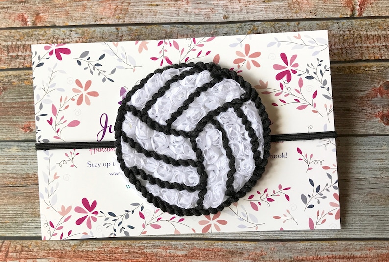 Baby Headband Volleyball Hair Bow Baby Volleyball Headband Volleyball Headband Baby Girl Headband Newborn Headband Infant Headband
