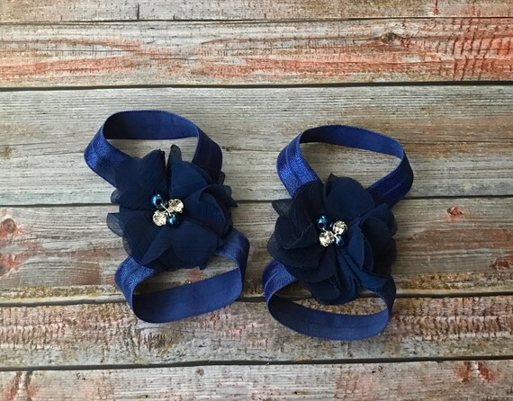 blue sandals for baby girl