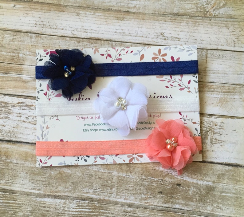 Baby Headband Set/Headband Set/Headband Gift Set/Newborn Etsy