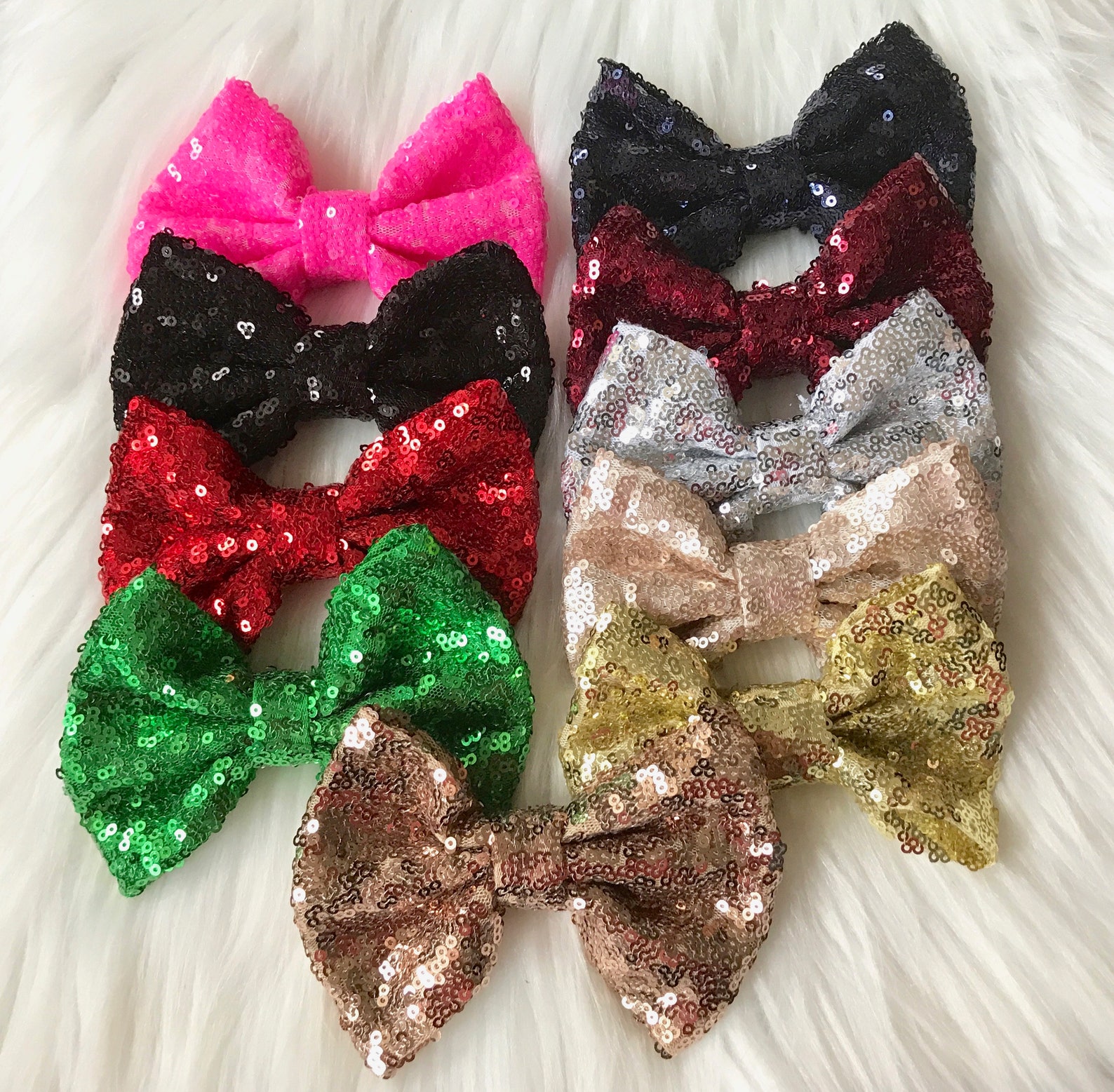 PICK 1 Sparkle Bow Hair Clip Toddler Hair Clip Baby Hair Etsy