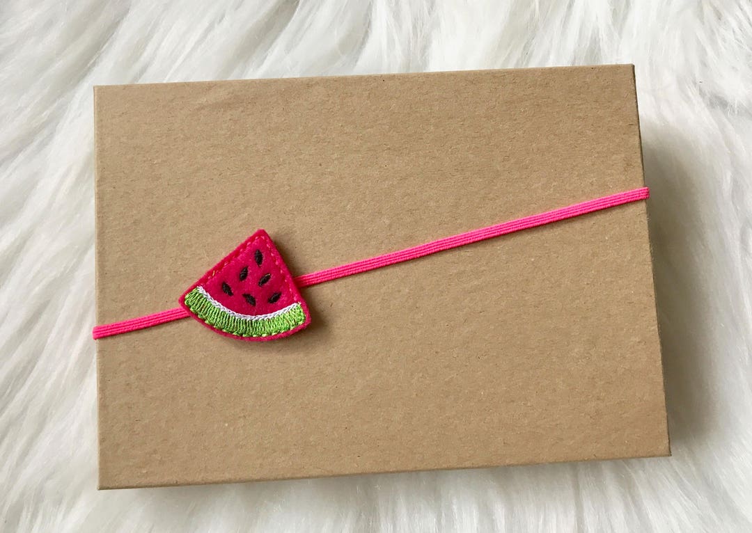 Watermelon Headband Summer Headband Baby Headband Baby Girl Etsy