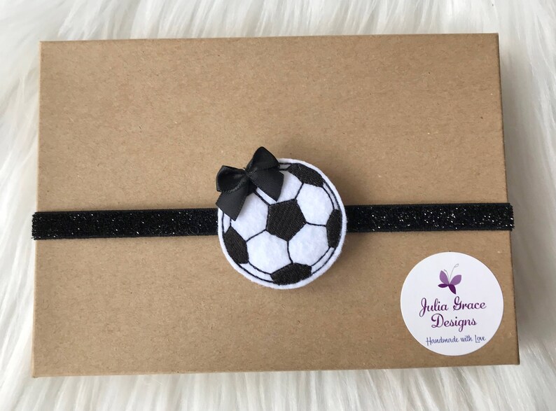 Soccer Headband Baby Headband Baby Girl Headband Infant Etsy