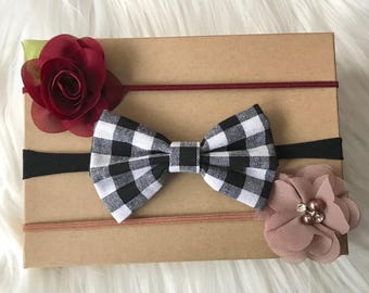 Baby Headbands, Baby Headband Set, Fall Headband, Fall Headband Set, Baby Girl Headband, Infant Headband, Newborn Headband, Baby Hair Bows