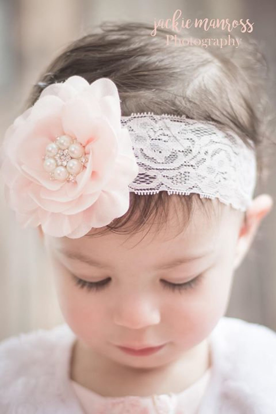 Blush Pink Headband Baby Girl Headband Baby Headband Infant Etsy