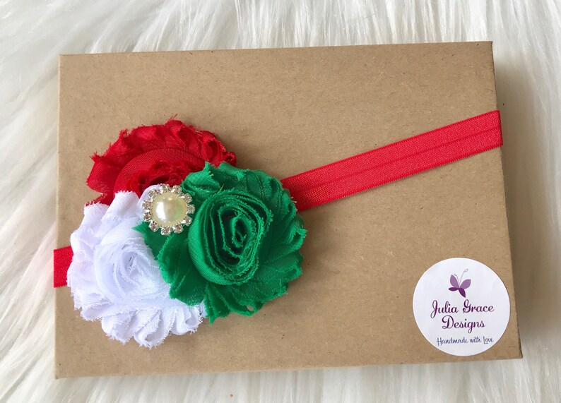 newborn christmas headband