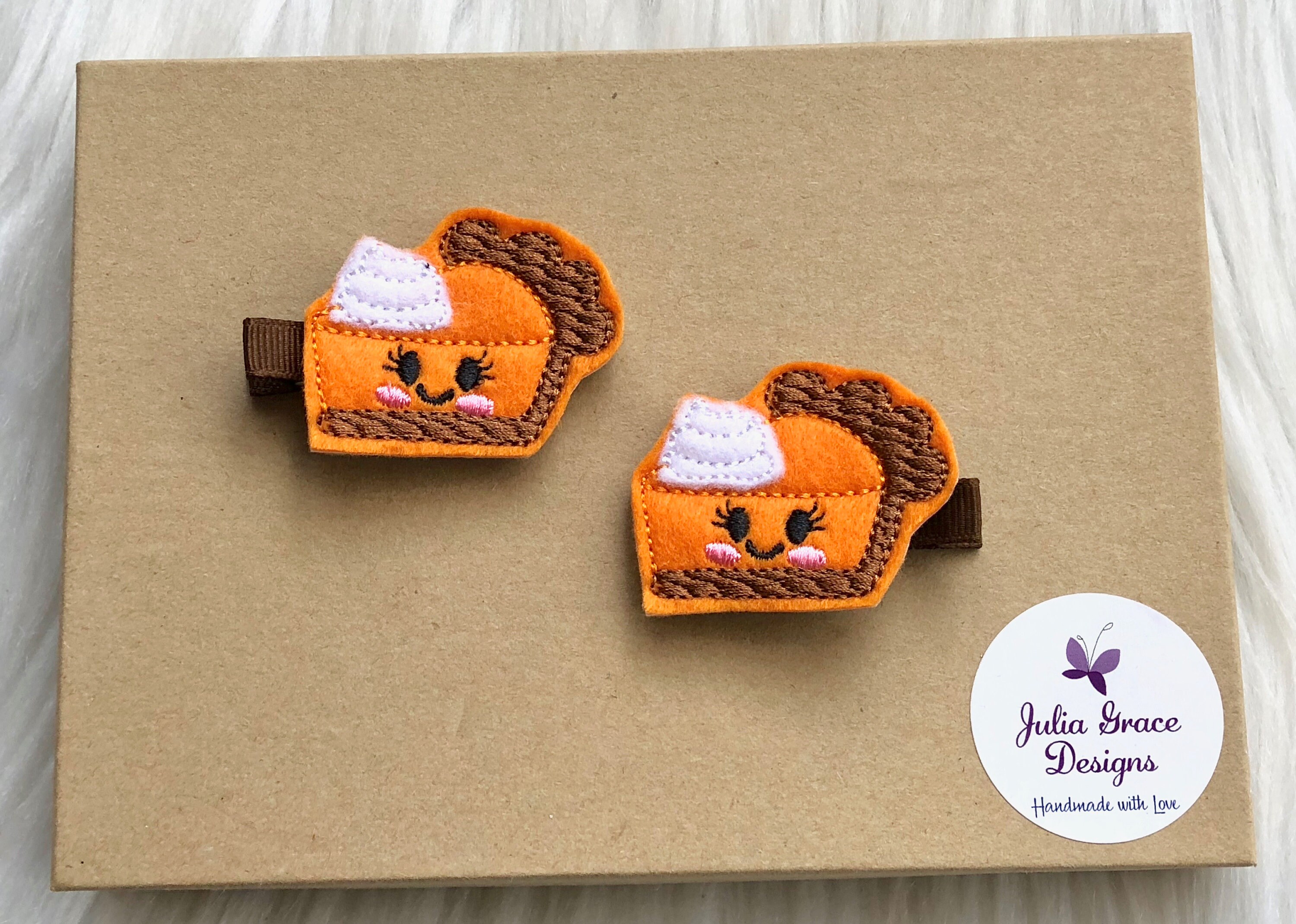Girl Hair Clip Clippie Baby Hair Clip Toddler Hair Clip Baby Girl Hair Clip No Slip Hair Clip Pumpkin Spice Hair Clip Baby Barrette