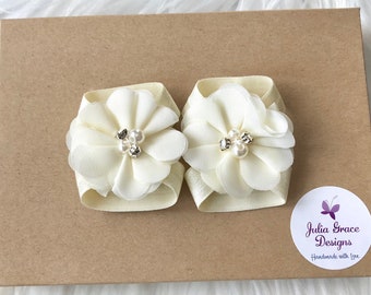 Ivory Barefoot Sandals, Baby Barefoot Sandals, Cream Barefoot Sandals, Baby Sandals, Newborn Shoe, Baptism Shoe, Newborn Sandal, Baby Girl