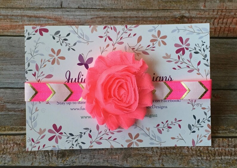 Neon Pink Headband Headband Baby Headband Infant Headband Newborn Headband Baby Girl Headband Neon Pink Baby Headband Neon Headband