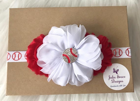 baby girl baseball headband