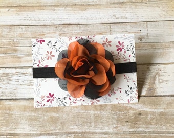 Halloween Headband, Halloween Baby Headband, Baby Headband, Baby Girl Headband, Infant Headband, Newborn Headband, Holiday Headband, Baby