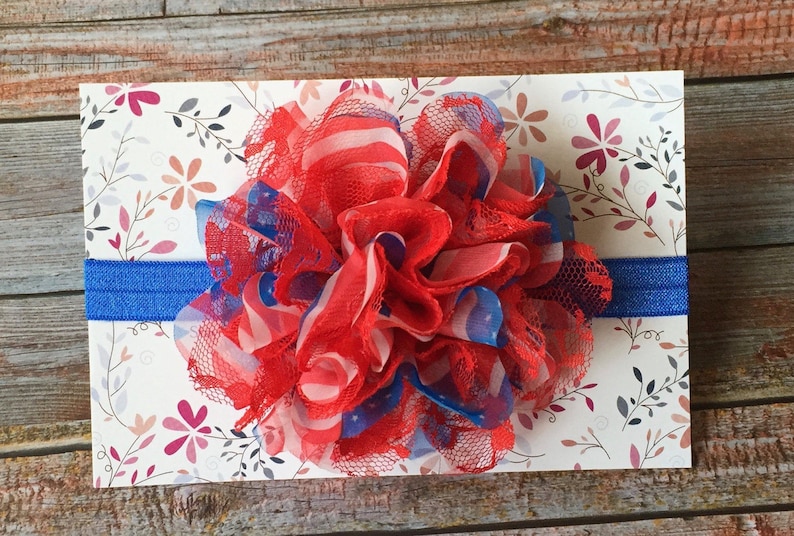 4th of July Headband4th of July Baby HeadbandPatriotic HeadbandFourth of JulyBaby HeadbandNewborn HeadbandHeadbandBaby Girl Headband