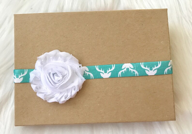 Deer Headband Baby Deer Headband Infant Headband Antler Headband Fall Headband Newborn Headband Baby Girl Headband Baby Headband