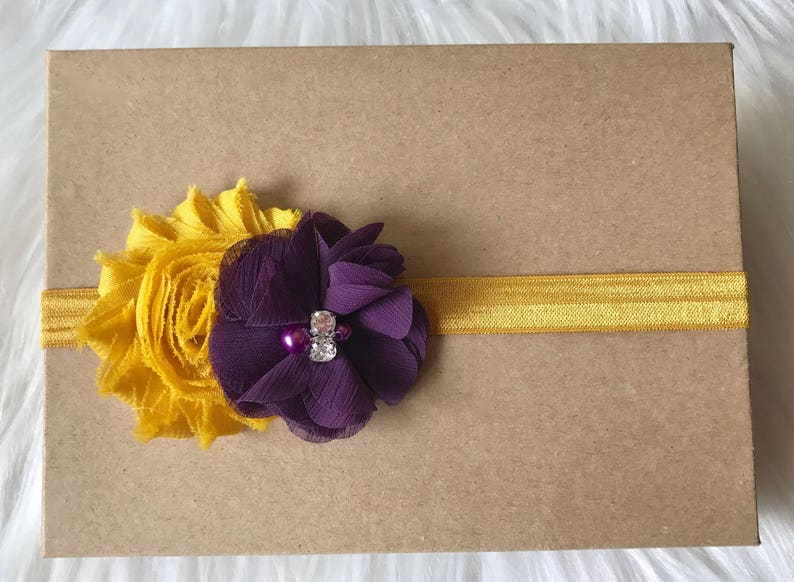 Fall Baby Headband Baby Girl Headband Headband Plum /& Mustard Headband Newborn Headband Baby Headband Fall Headband Infant Headband