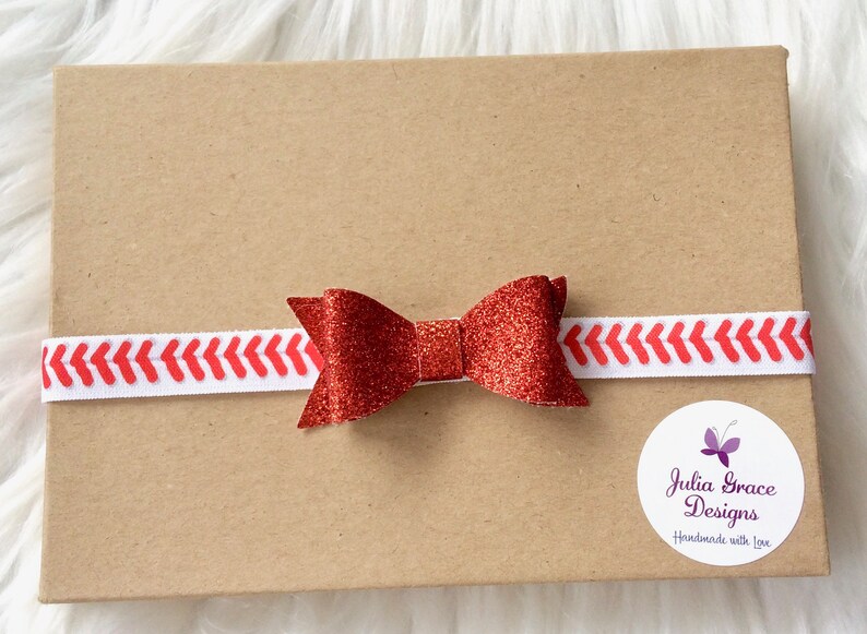 baby girl baseball headband