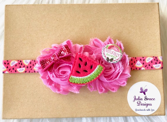 watermelon headband baby