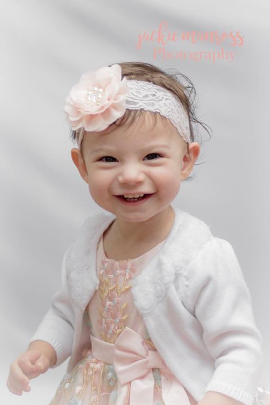 Blush Pink Headband Baby Girl Headband Baby Headband Infant Etsy