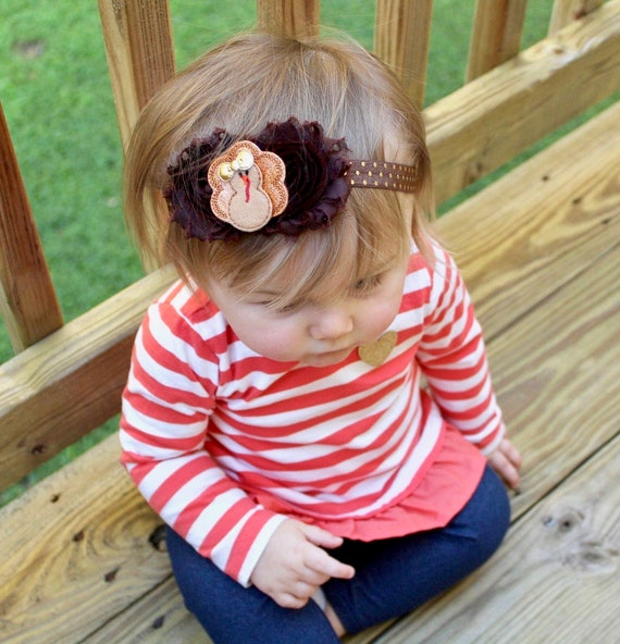 thanksgiving baby headband