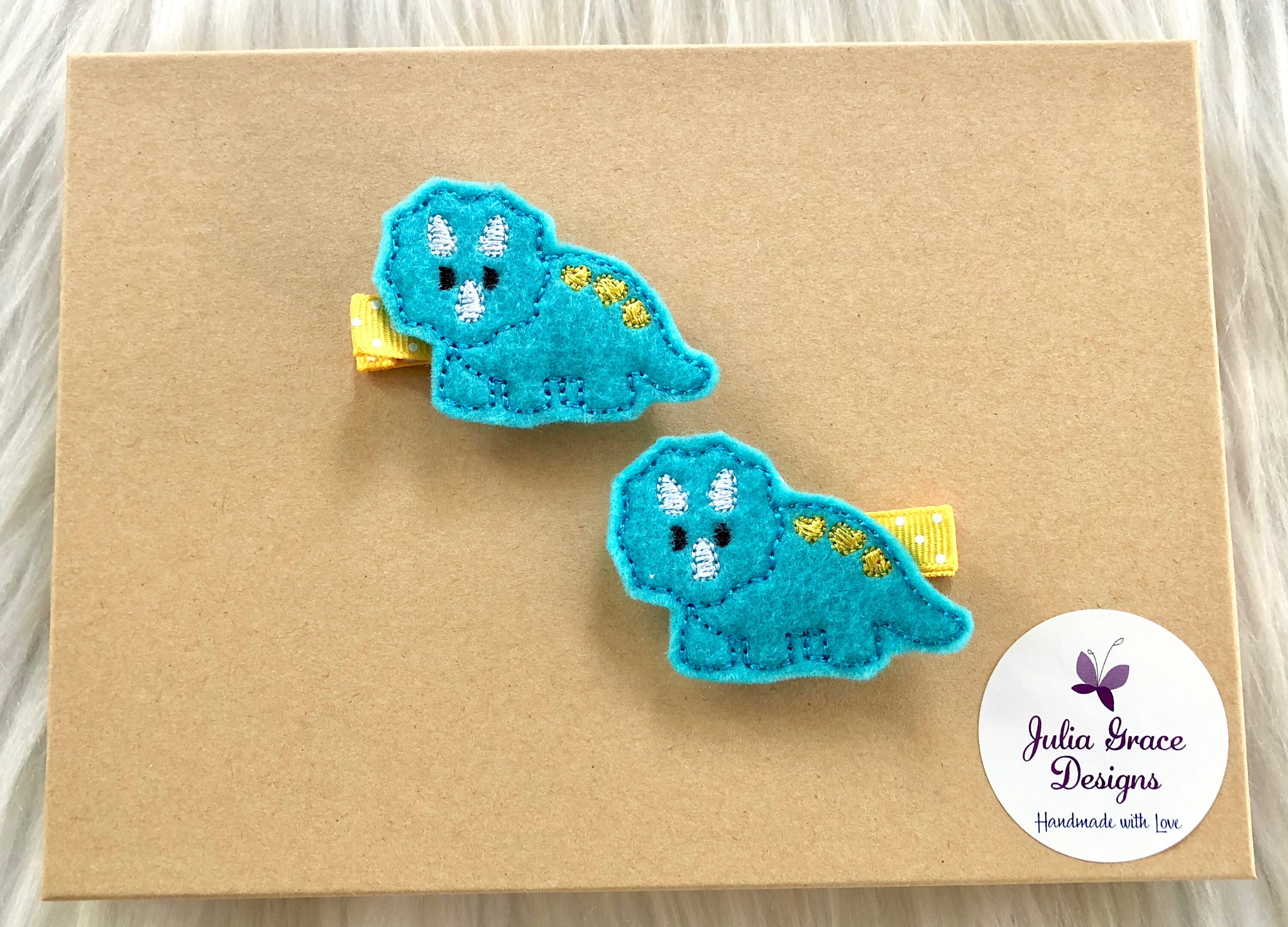 Dinosaur Hair Clip Cute Hair Clip Toddler Hair Clip Baby Etsy.de