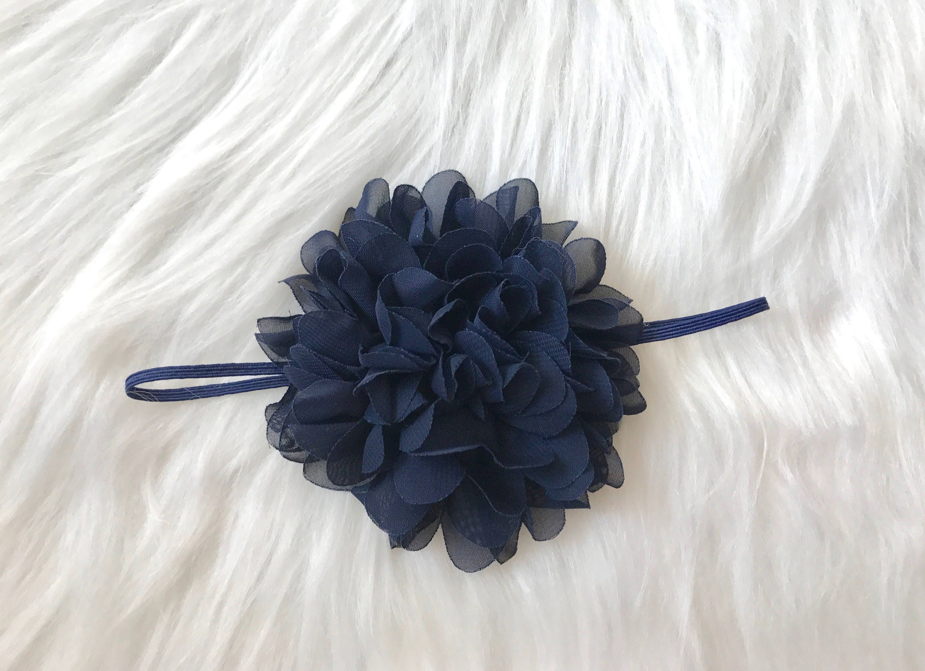 Navy Blue Headband Navy Baby Headband Infant Headband Baby Etsy