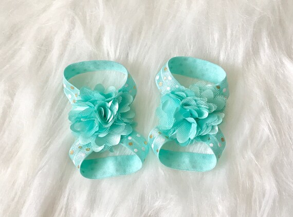 newborn aqua shoes