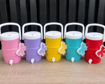 Retro mini cooler style, 3D Printed 12oz Can Cooler Cozy | Cooler Can Holder