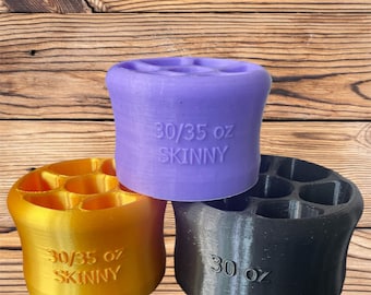 3D Printed Flexible and regular Tumbler Inserts for Epoxy Tumblers