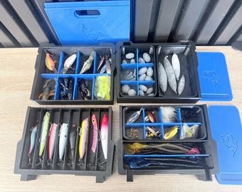 Milwaukee Packout M12 Fishing Tackle Insert | 3D Printed Organizer for