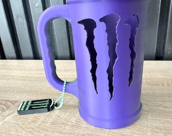 Energy drink cup holder