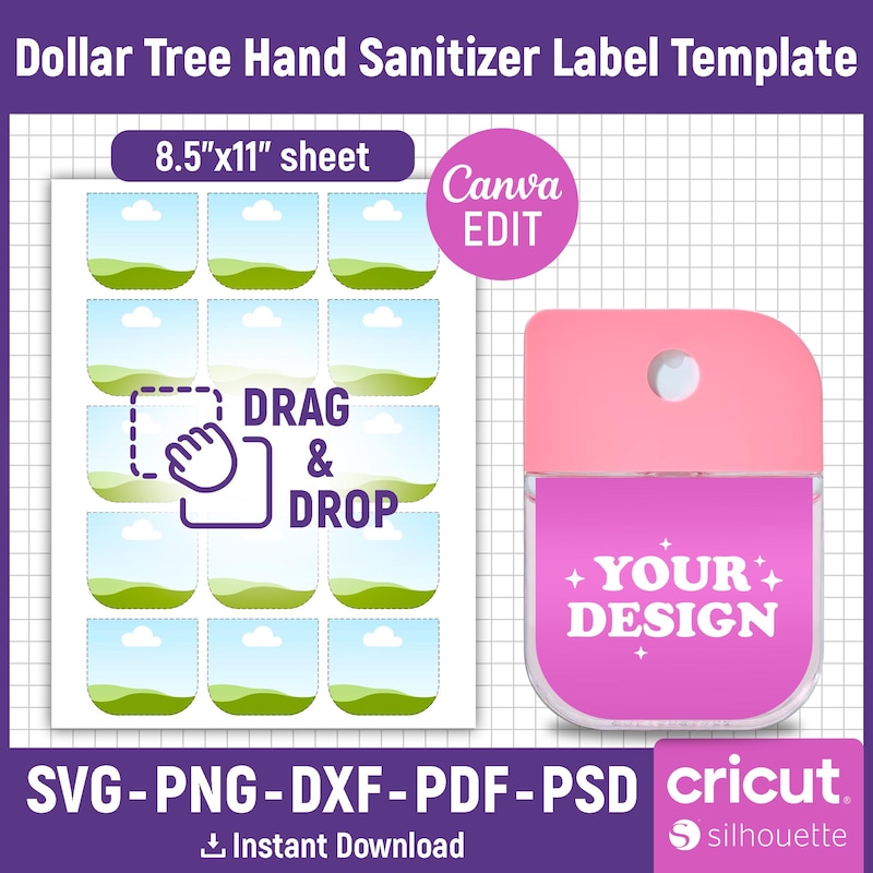 Editable Dollars Template - Etsy