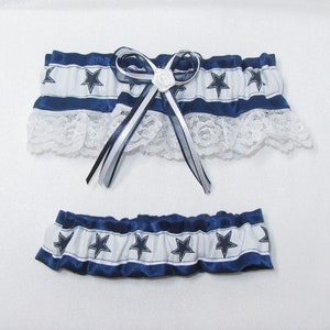 Garter Set Dallas Cowboys Keepsake and Tosser