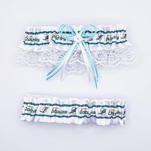 Miami Dolphins Wedding Garter - Etsy