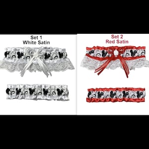 Mickey Wedding Garter - Etsy Mickey Wedding Garter - Etsy