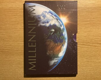 2000年英国ミレニアム記念5ポンド硬貨：ロイヤルミントプルーフ - Etsy