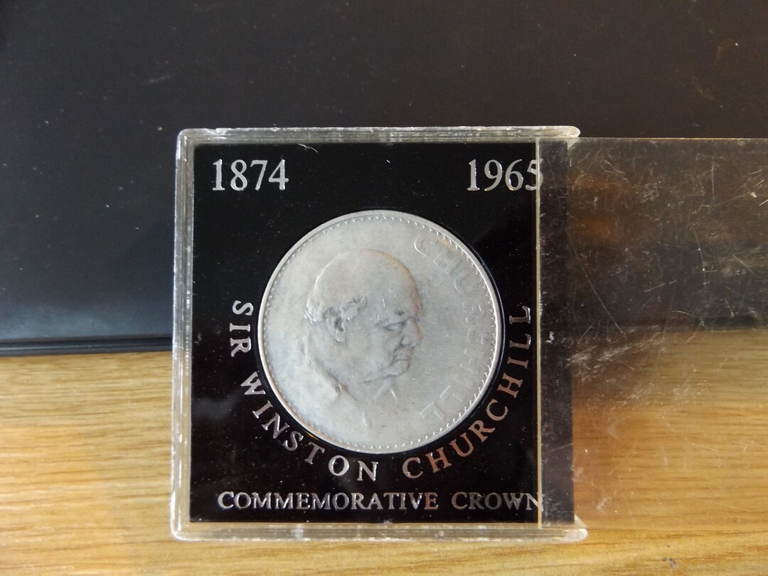 Sir Winston Churchill Commemorative Crown 1874-1965 - Etsy