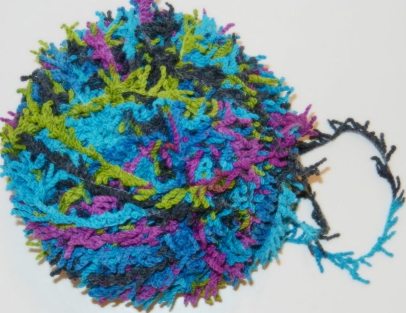 CLEARANCE 50 Yards Lot Scrubby Fringe Yarn Etsy