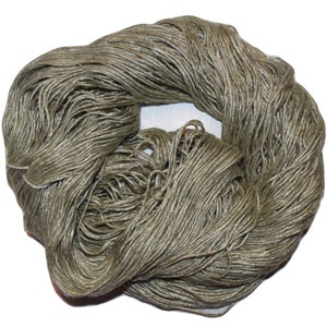 100%Duke Silk Lace Fine Pure Silk Moss shades Yarn 100gr