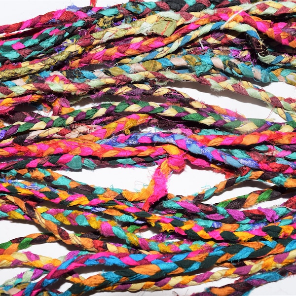 Sari Silk Bracelet - Etsy