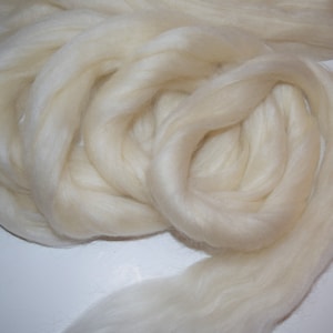 No Tariff! Wool Roving Combed Top: Spinning & Felting Fiber (10 Yards)