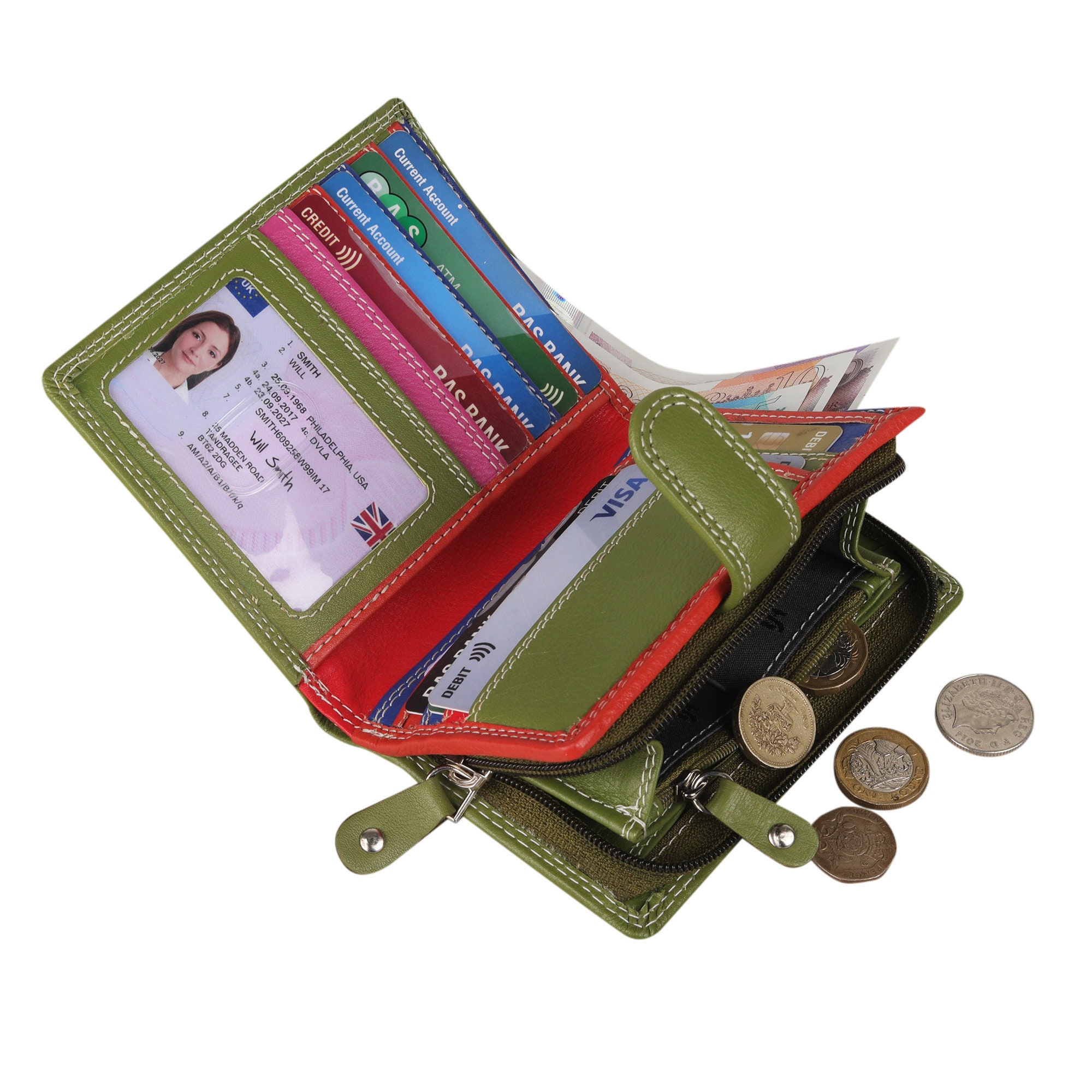 ladies security wallets