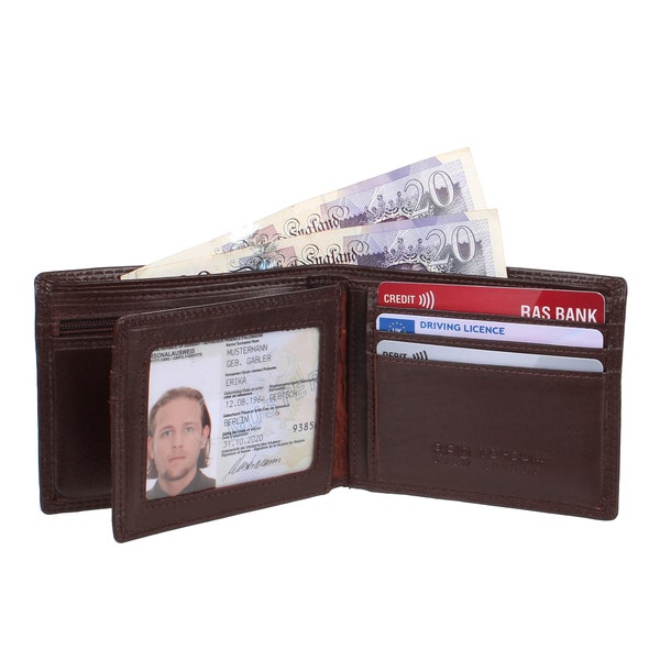 Id Window Wallet Etsy