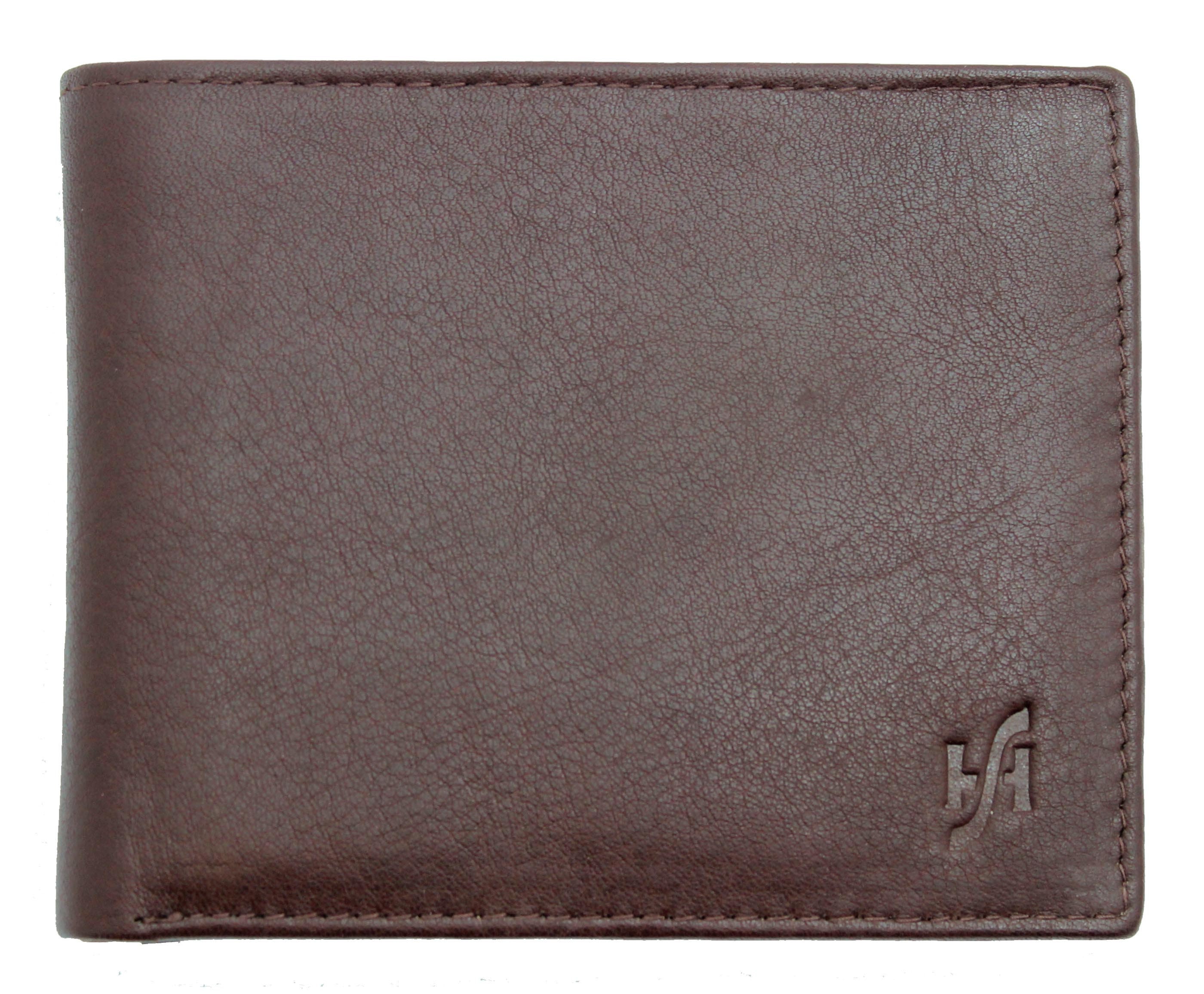 Mens RFID BLOCKING Wallet 100% Soft Genuine Leather Trifold | Etsy UK