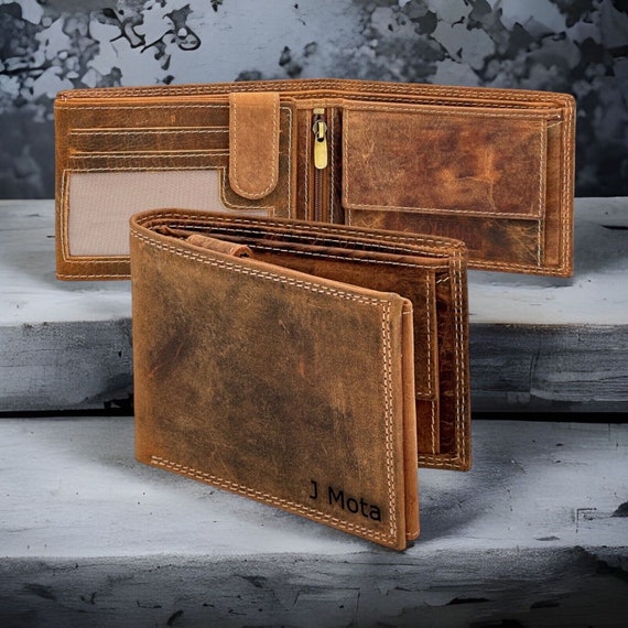 Handmade Leather Wallets, Rugged Rustic Reliable