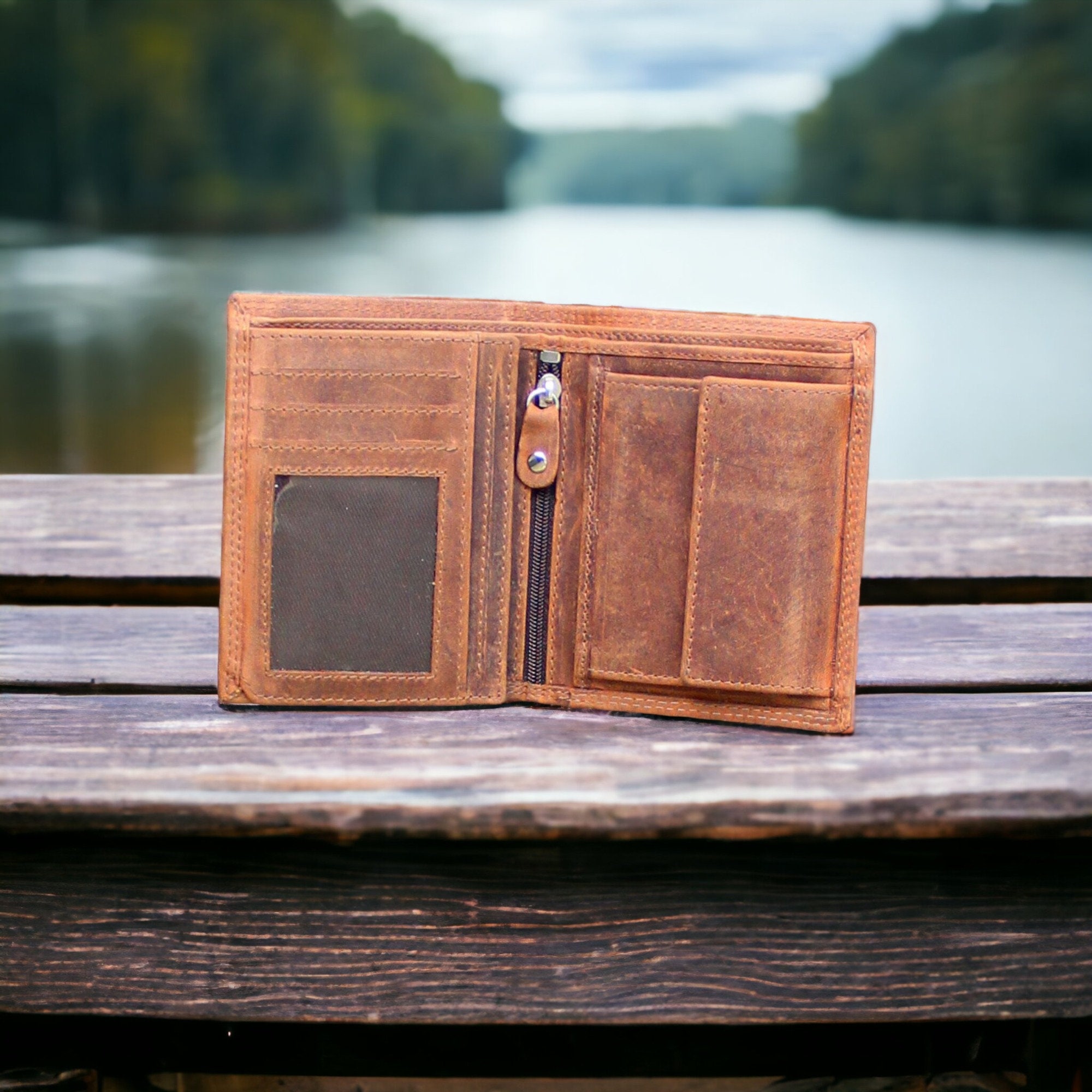 Men's Wallets with Coin Pocket