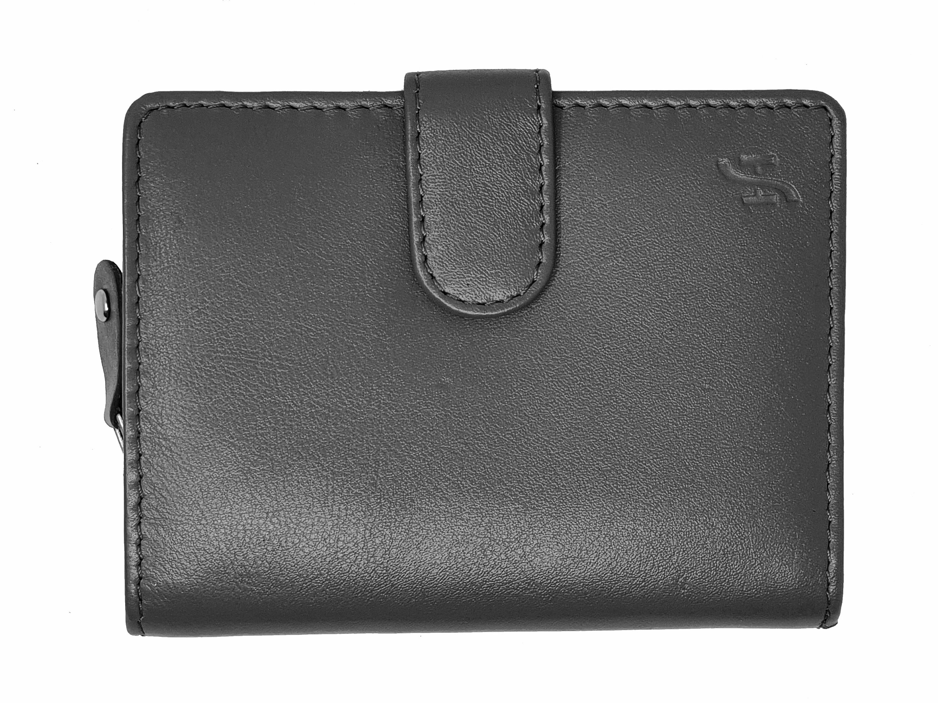 Women's RFID BLOCKING Black Leather Wallet Ladies Purse Etsy UK