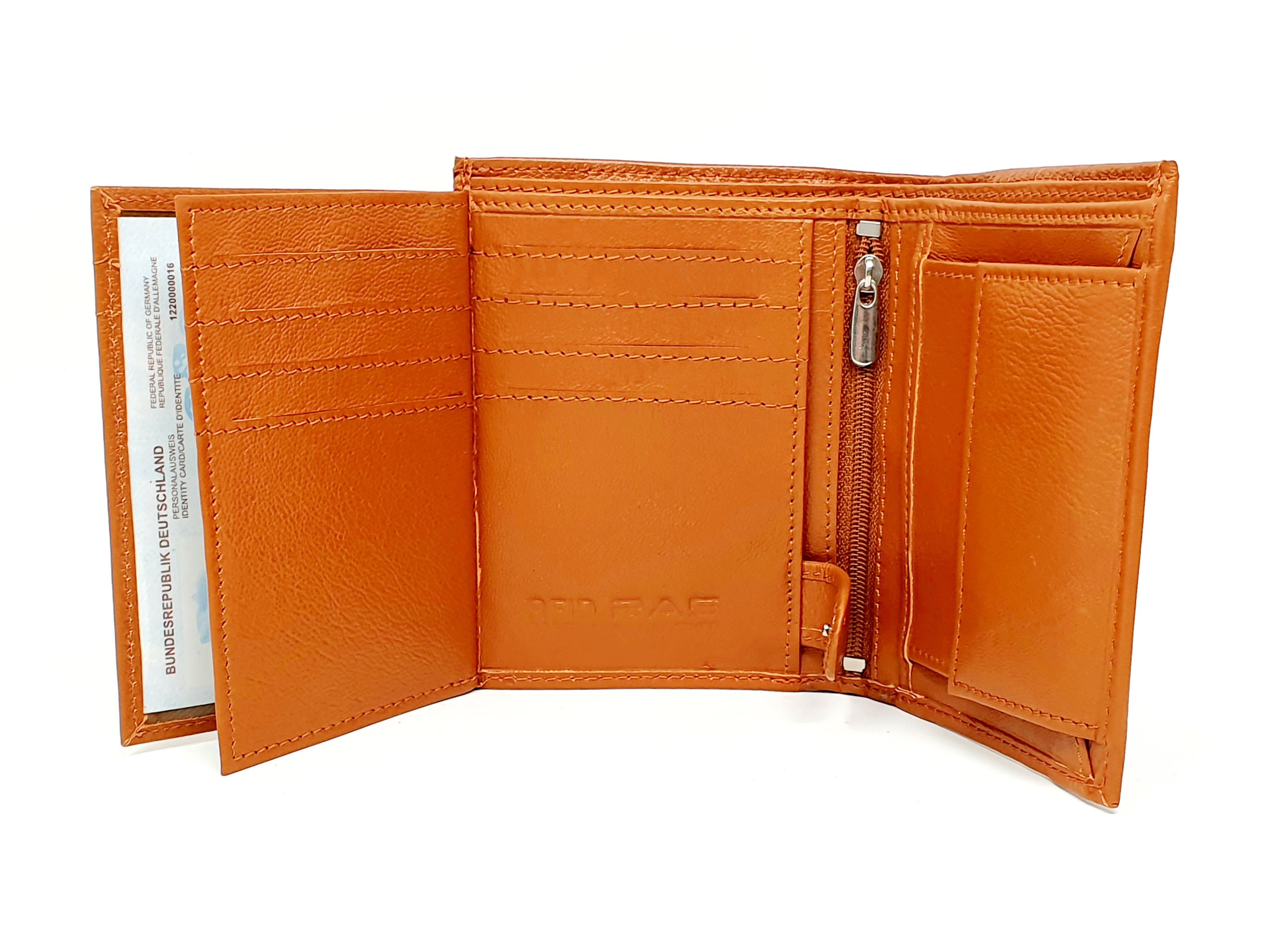 Mens RFID Blocking Wallet Soft Tan Leather Passcase Wallet - Etsy UK