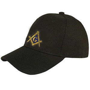 MASONIC HAT - Available in Black..Navy..Camo - Adjustable